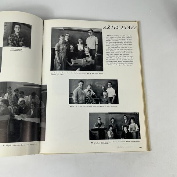 61 Mark Keppel Alhambra Teocalli High School Yearbook California Alumni Ancestry - Picture 11 of 16